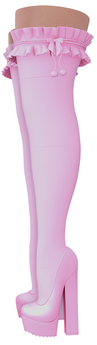 Second Life Marketplace - Limited Addiction - Rissa Socks/Heels - Pink